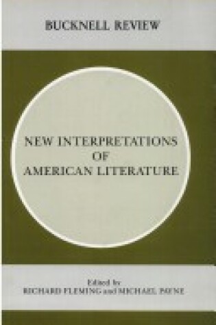 Cover of New Interpretations of American Literature