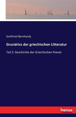 Book cover for Grundriss der griechischen Litteratur