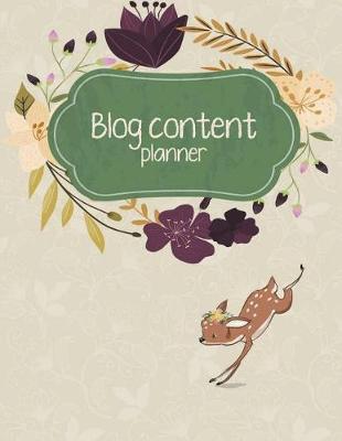 Cover of Blog content planner