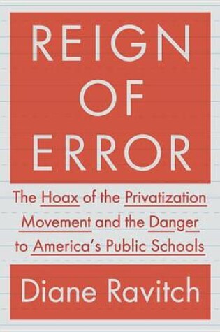 Cover of Reign of Error