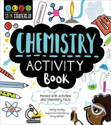 Cover of Stem Starters for Kids Chemistry Activity Book