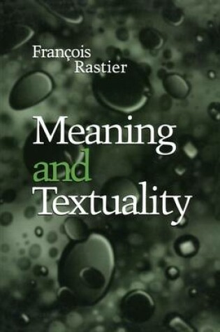 Cover of Meaning and Textuality