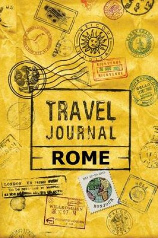 Cover of Travel Journal Rome