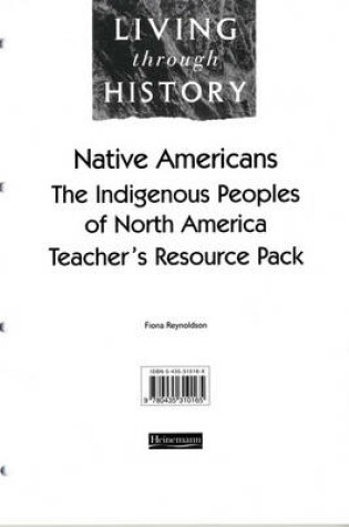 Cover of Living Through History: Core Teacher's Resource Pack. Native Americans