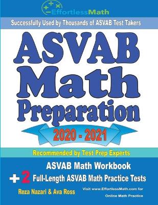 Book cover for ASVAB Math Preparation 2020 - 2021