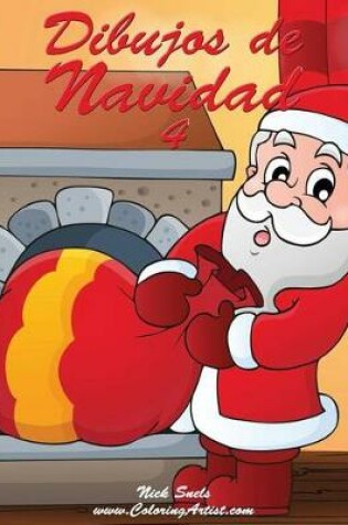 Cover of Dibujos de Navidad 4