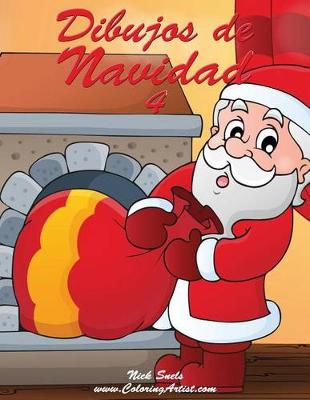 Book cover for Dibujos de Navidad 4