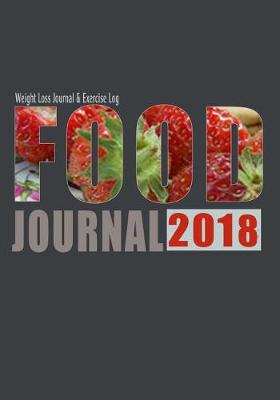 Book cover for Food Journal 2018