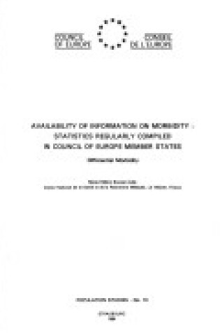 Cover of Availability of Information on Morbidity