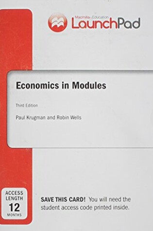 Cover of Launchpad for Krugman's Economics in Modules (Twelve Month Access)