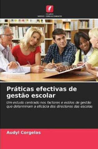 Cover of Praticas efectivas de gestao escolar