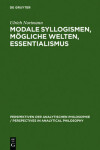 Book cover for Modale Syllogismen, Moegliche Welten, Essentialismus