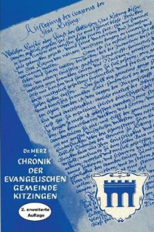 Cover of Chronik der Evangelischen Gemeinde Kitzingen