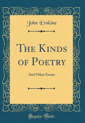 Book cover for The Kinds of Poetry