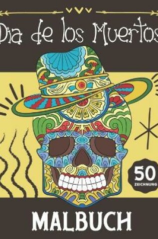 Cover of Malbuch Dia de Los Muertos