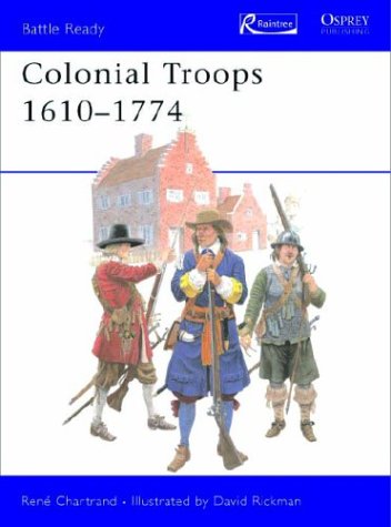 Book cover for Colonial Troops 1610-1776