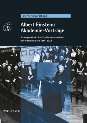 Book cover for Albert Einstein - Akademie-Vortrage