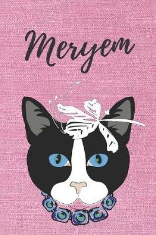 Cover of Meryem Katzen-Malbuch / Notizbuch Tagebuch