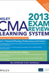 Book cover for Wiley CMA Learning System Exam Review 2013