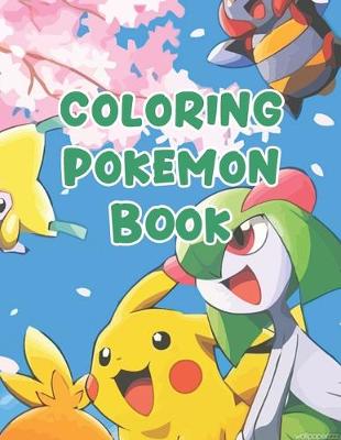 Book cover for Coloring Pokemon Book