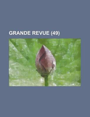 Book cover for Grande Revue (49)