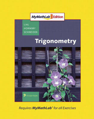 Book cover for Trigonometry, MyLab Math Edition