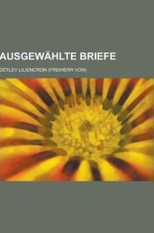 Cover of Ausgewahlte Briefe