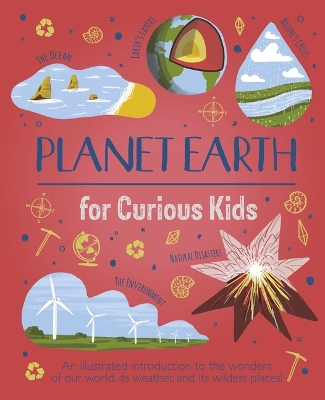 Book cover for Planet Earth for Curious Kids