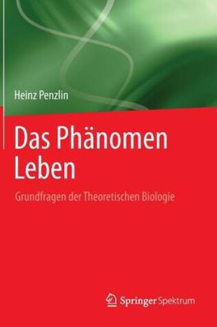 Cover of Das Phanomen Leben