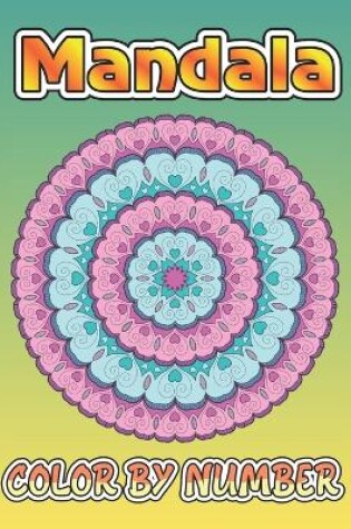 Cover of mandala color by number