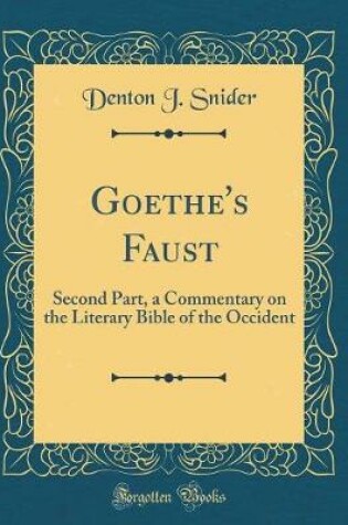 Cover of Goethe's Faust