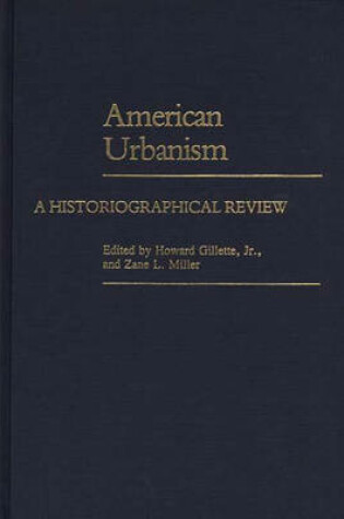 Cover of American Urbanism
