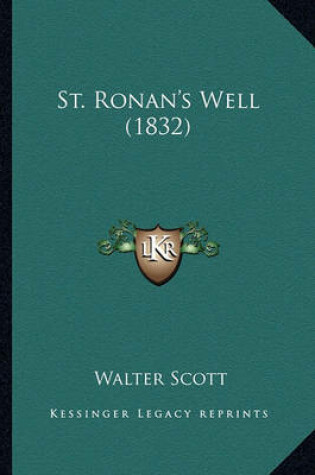Cover of St. Ronan's Well (1832)