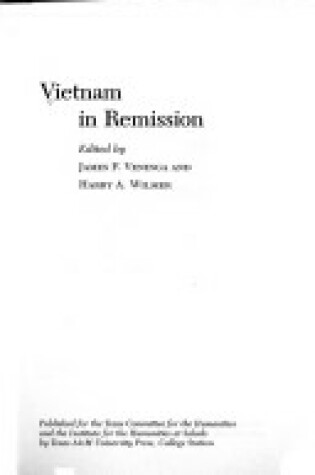 Cover of Vietnam in Remission