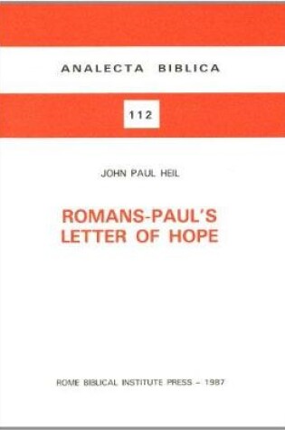 Cover of Romans-Paul Letter of Hope