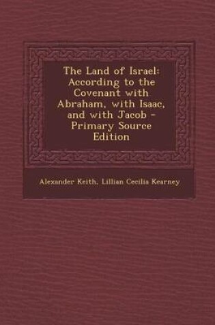 Cover of Land of Israel