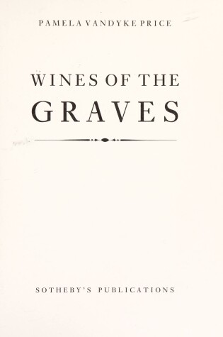 Cover of Wines of the Graves