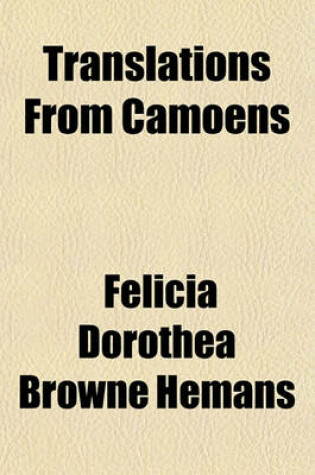 Cover of Translations from Camoens