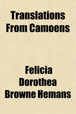 Book cover for Translations from Camoens