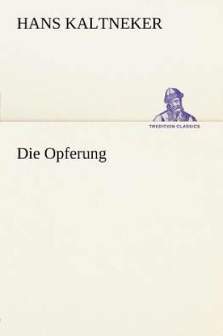 Cover of Die Opferung