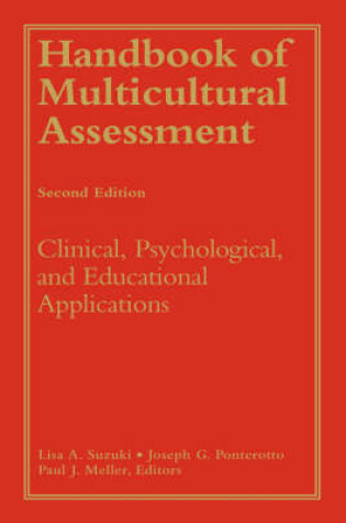 Cover of The New Handbook of Multicultural Assessment