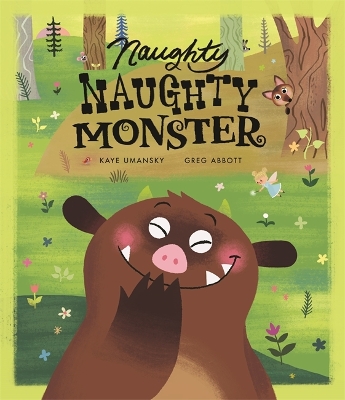 Book cover for Naughty Naughty Monster