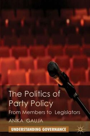 Cover of The Politics of Party Policy