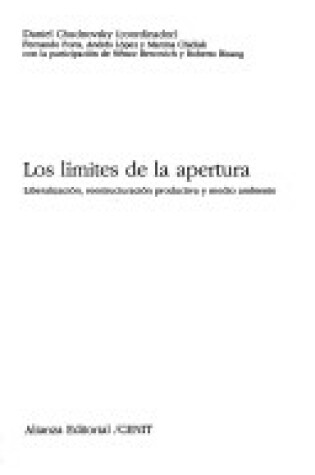 Cover of Los Limites de La Apertura