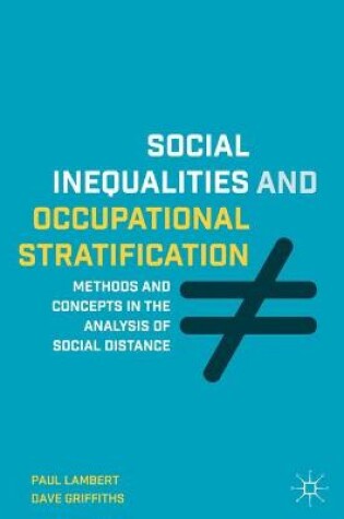 Cover of Social Inequalities and Occupational Stratification