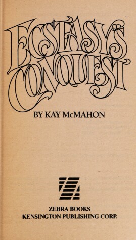 Book cover for Ecstasy's Conquest