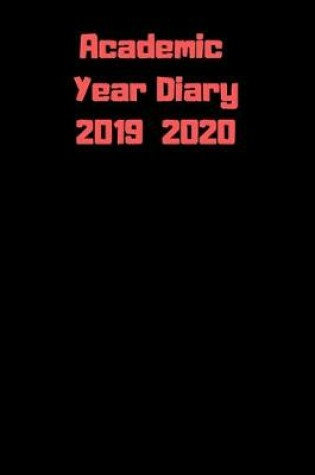 Cover of Academic Year 2019 2020
