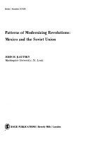 Book cover for Patterns of Modernizing Revolutions