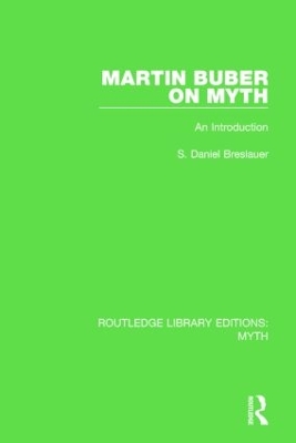 Book cover for Martin Buber on Myth