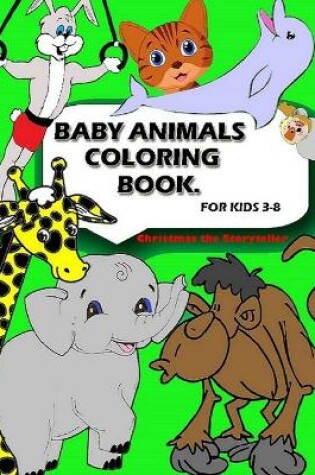 Cover of Baby Animal Coloring Book